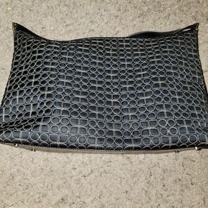 Kate Spade Maddie Black‎ Noel Logo Quilted Drawstring Convertible ToteBag